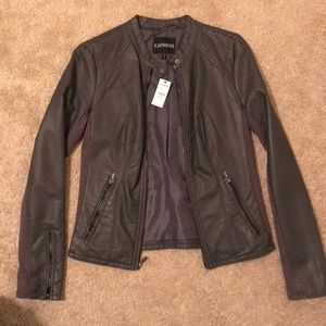 Express leather jacket!